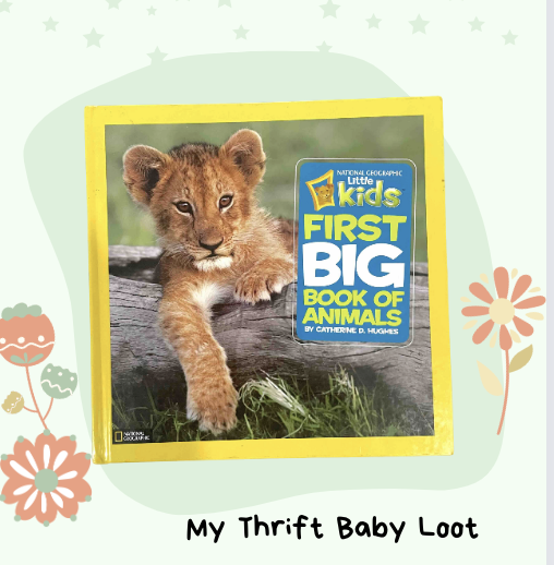 Like NEW National Geographic Little Kids First Big Book of Animals